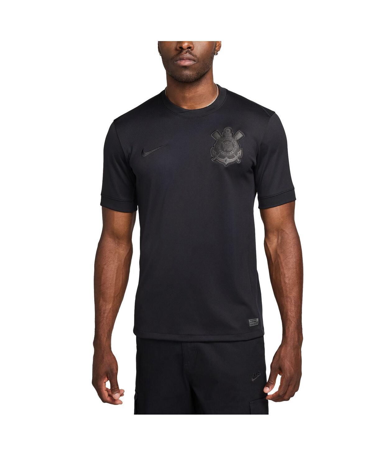 Nike Mens Black Corinthians 2024/25 Away Replica Jersey - Black Product Image