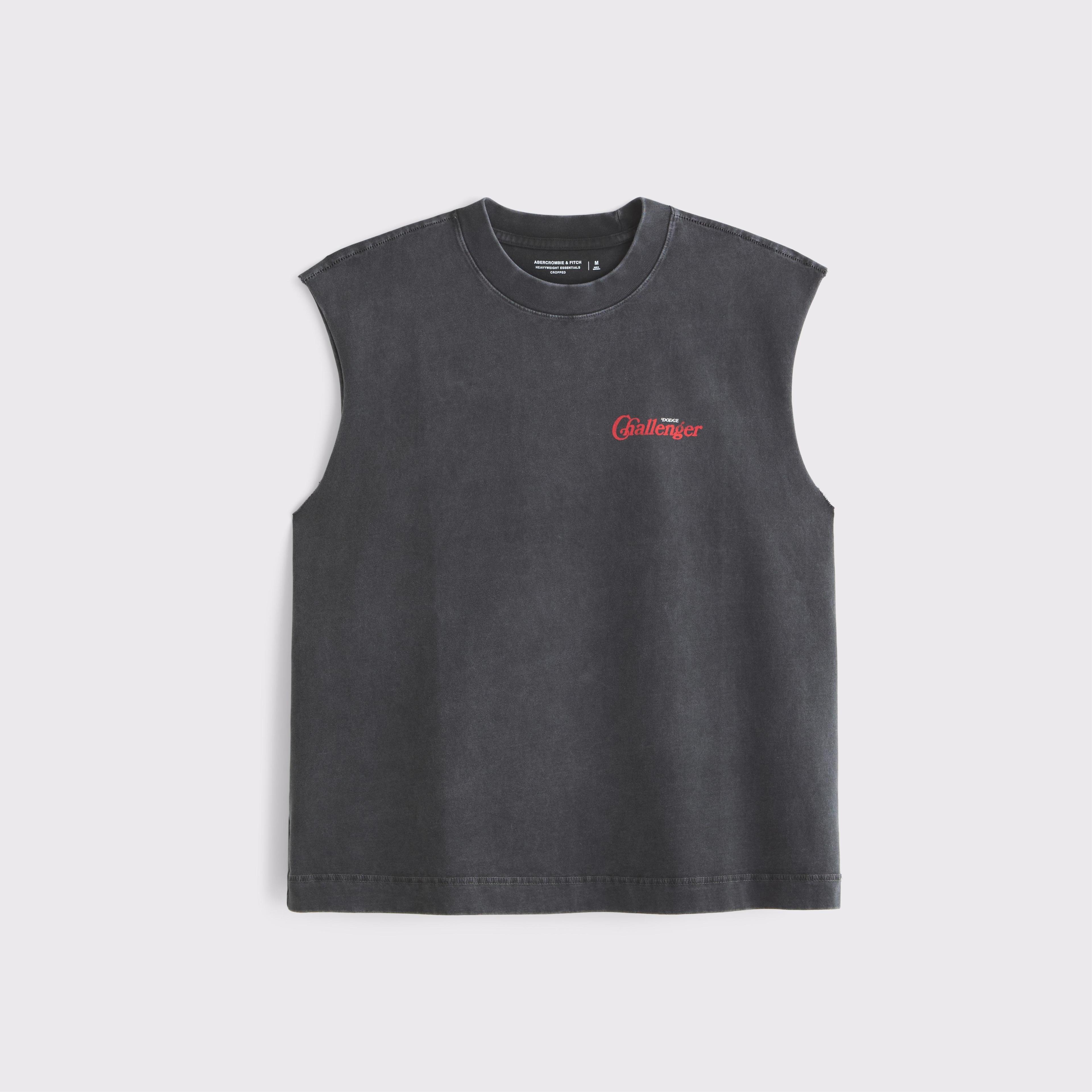 Dodge Challenger Graphic Cropped Tank Product Image