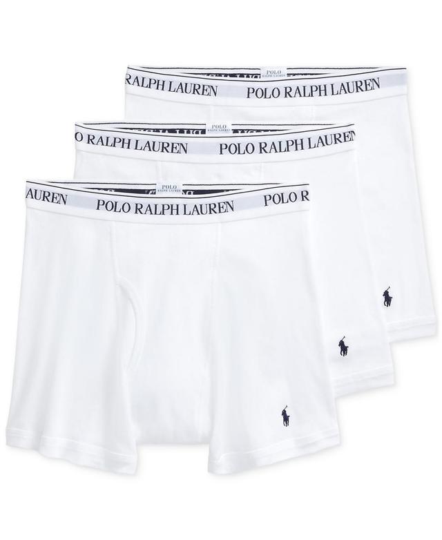 Polo Ralph Lauren Assorted 3-Pack Cotton Boxer Briefs Product Image