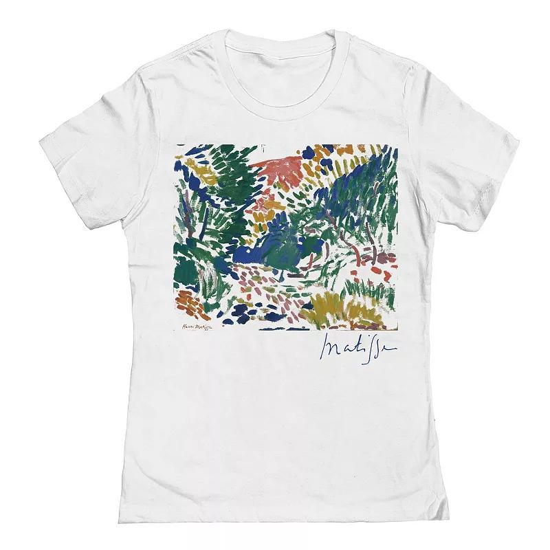 Juniors Matisse Landscape Womens Graphic Tee, Girls Product Image