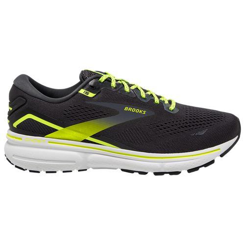 Brooks Mens Ghost 15 - Shoes Black/White Product Image