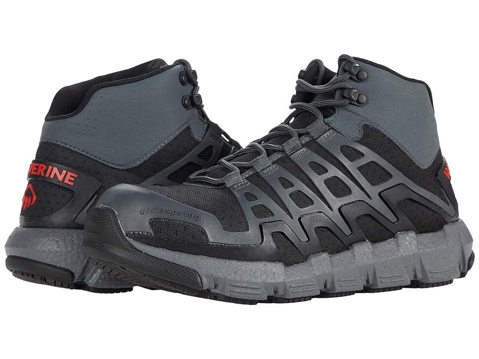 Wolverine Rev Durashocks Ultraspring Mid CarbonMAX (Charcoal) Men's Shoes Product Image