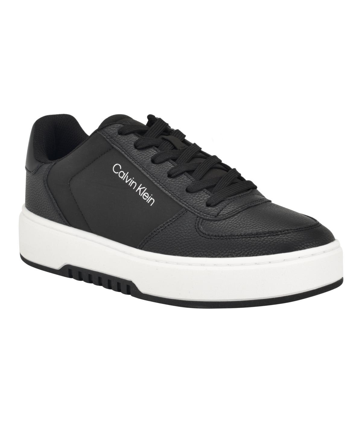 Calvin Klein Mens Kiko Lace-Up Casual Sneakers Product Image