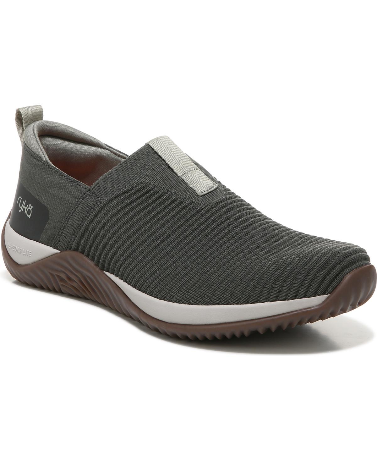 Ryka Echo Knit Womens Slip-on Sneakers Purple Taupe Product Image