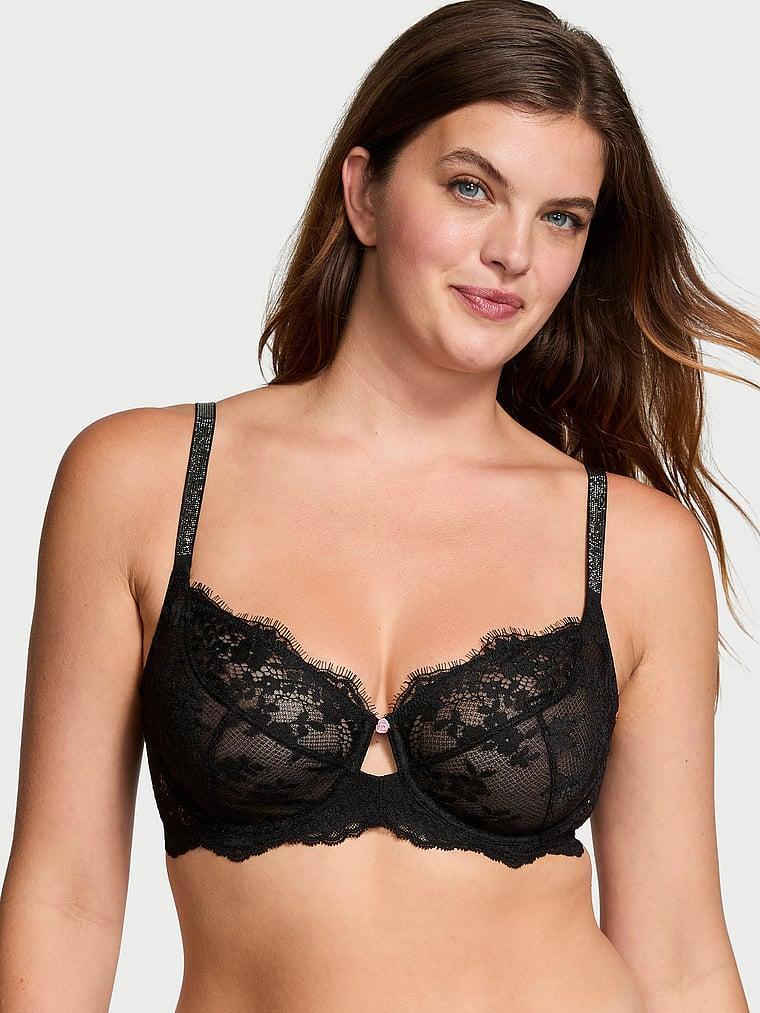 The Fabulous by Victoria's Secret Twinkle Strap Lace Full-Cup Bra Product Image