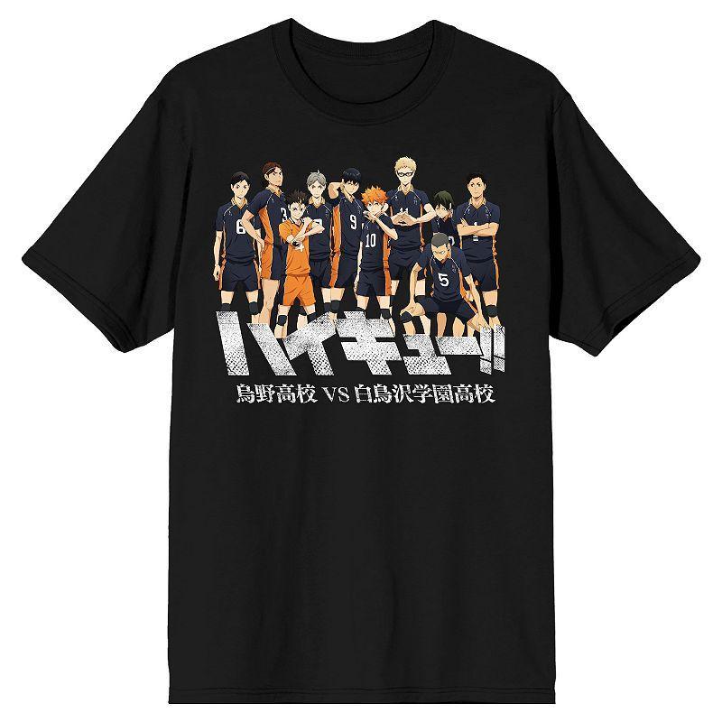 Mens Haikyuu!! Anime Roster Tee Product Image