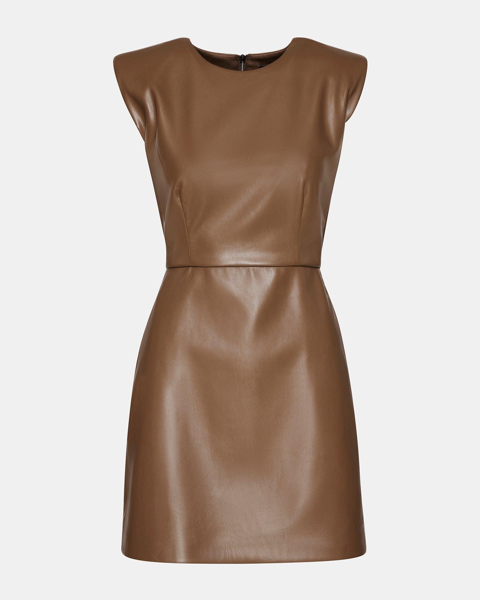 BELEN DRESS BROWN Female Product Image