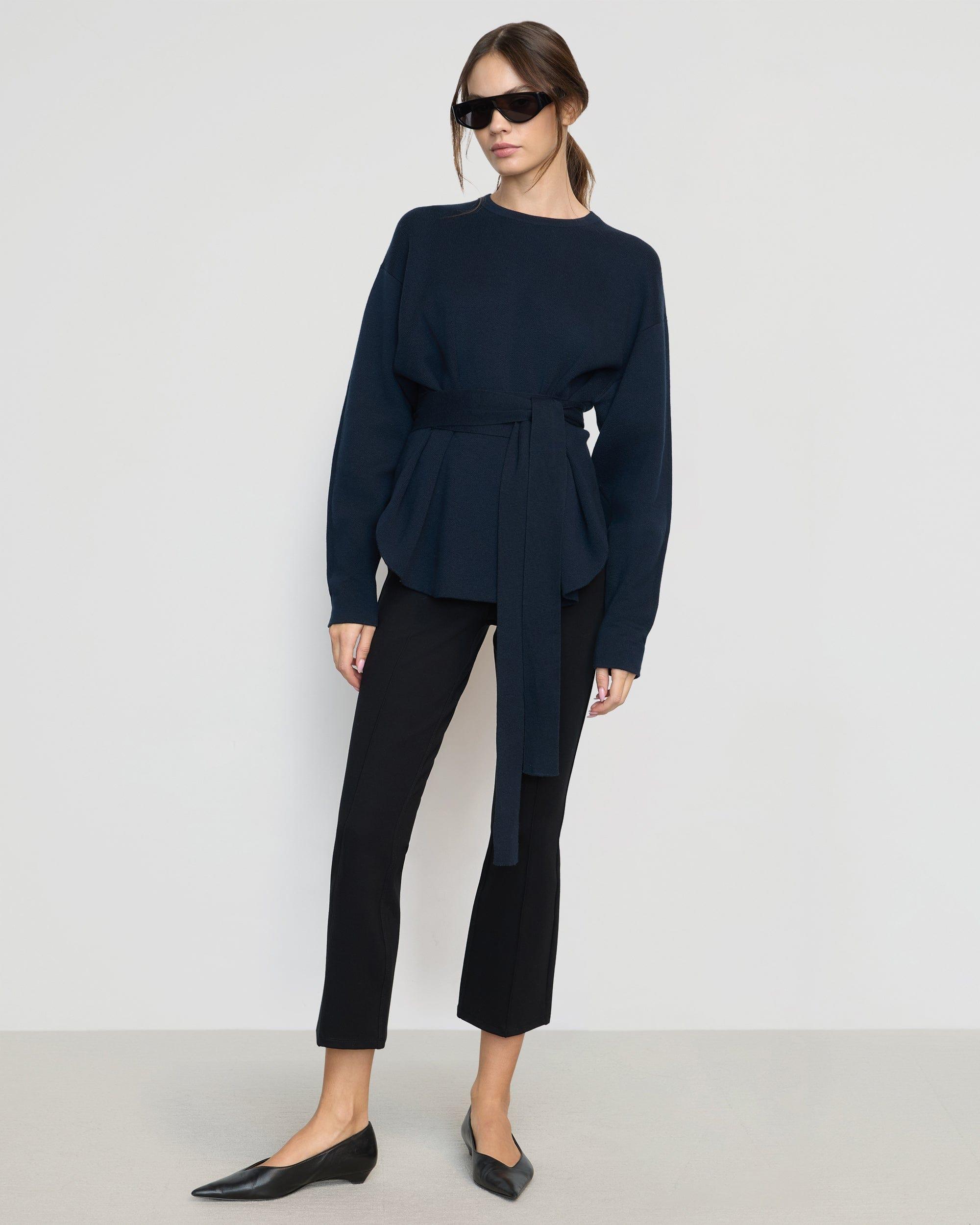 Tez Kick-Flare Ponte Stretch Pant Product Image