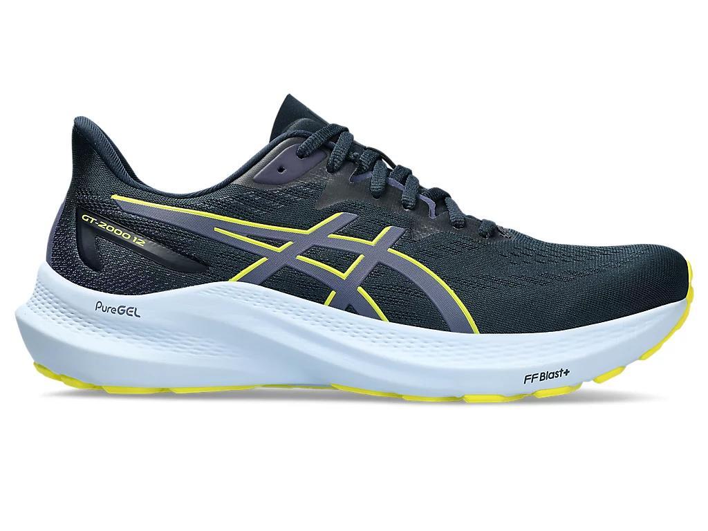 ASICS GT-2000(r) 12 (French Blue/Bright Yellow) Men's Shoes Product Image