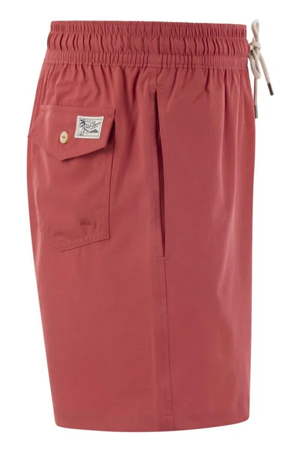 Beach Boxers In Red Product Image