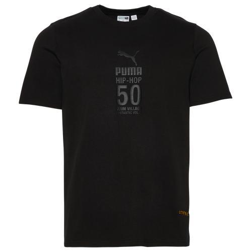 PUMA Mens PUMA X J Dilla T-Shirt - Mens Puma Black Product Image