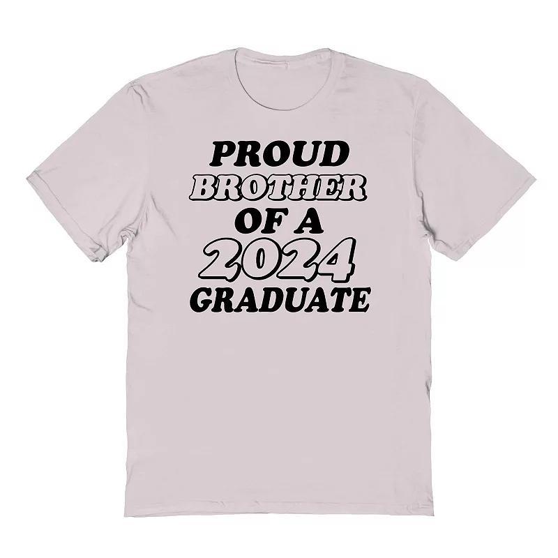 Mens COLAB89 by Threadless Proud Brother Of A 2024 Graduate Graphic Tee Product Image