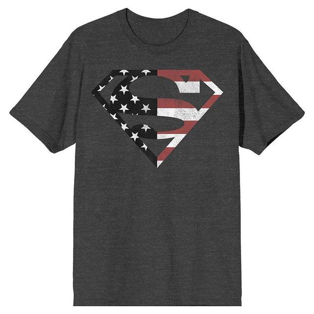 Mens DC Comics Superman Americana Logo Tee Product Image