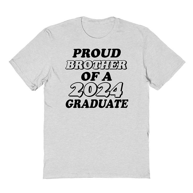 Mens COLAB89 by Threadless Proud Brother Of A 2024 Graduate Graphic Tee Product Image