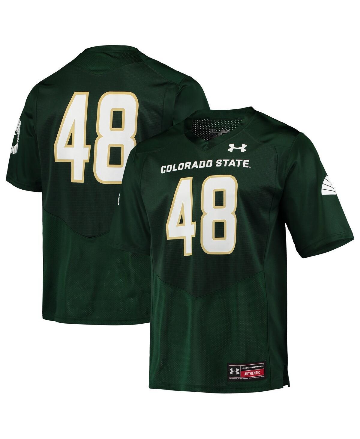 Mens Under Armour #48 Green Colorado State Rams Replica Football Jersey - Green Product Image