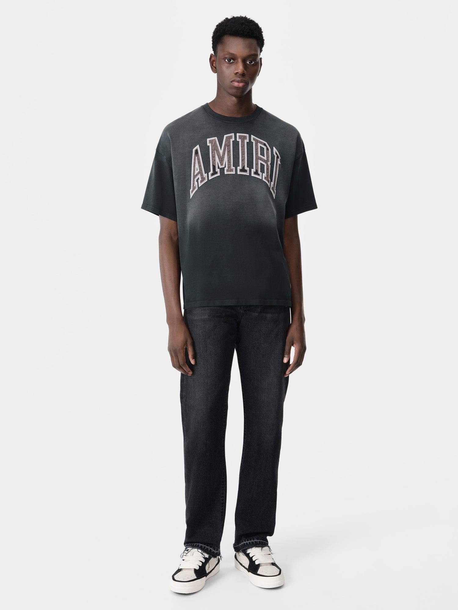 AMIRI VINTAGE OVERSIZED TEE - Black Male Product Image