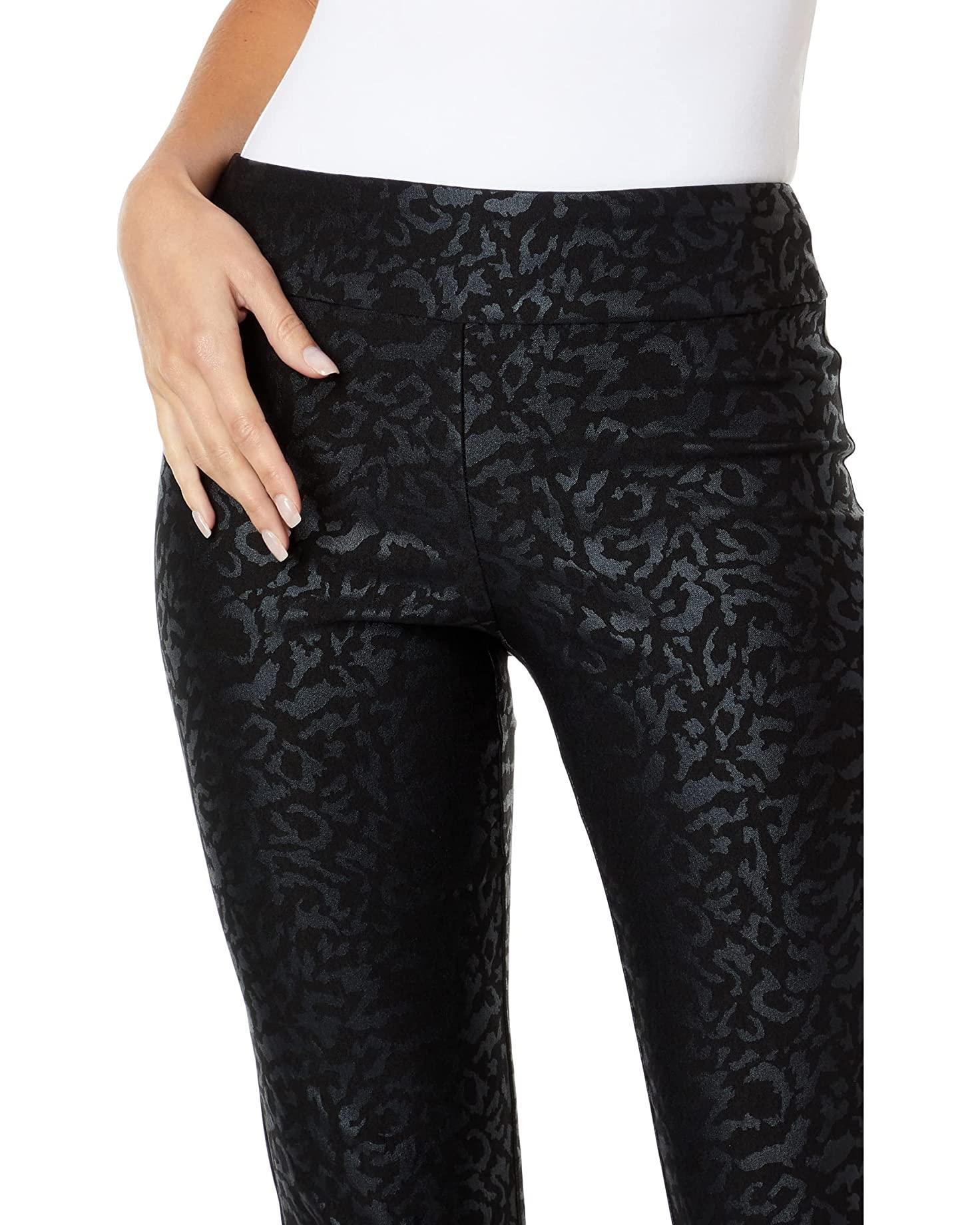 P-21   Krazy Larry Black Animal Pant Product Image