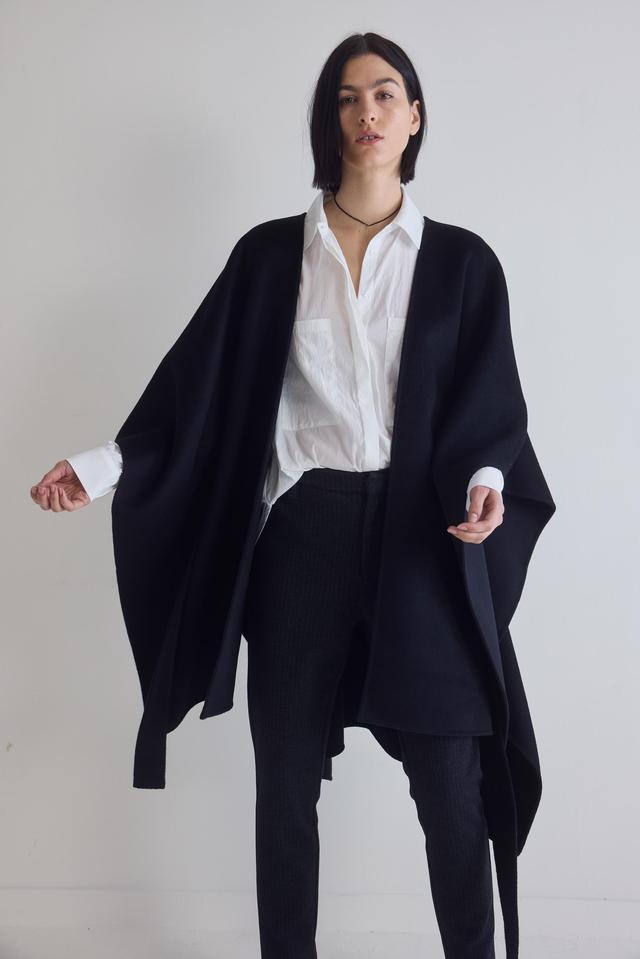 The Belted Poncho Product Image