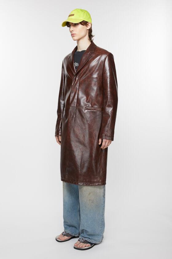 Leather coat Product Image