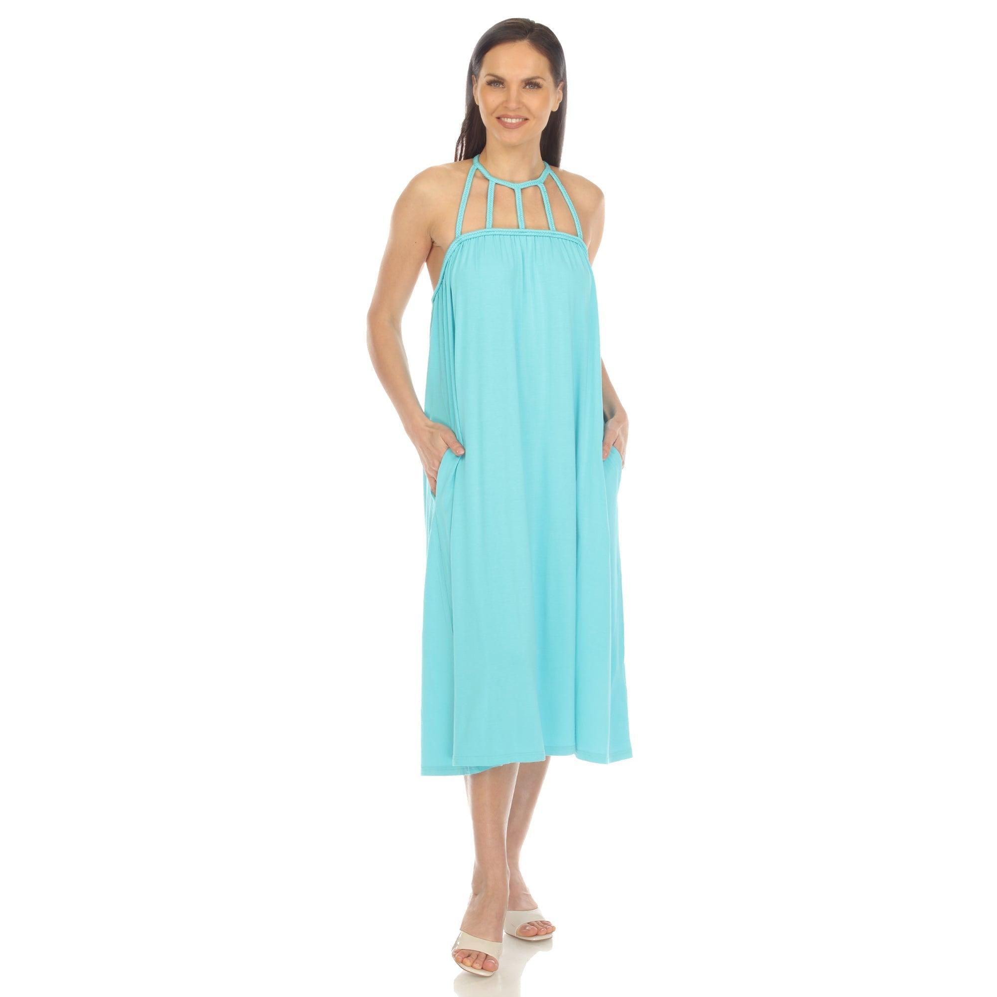 Women's Braided Strap Midi Dress Product Image