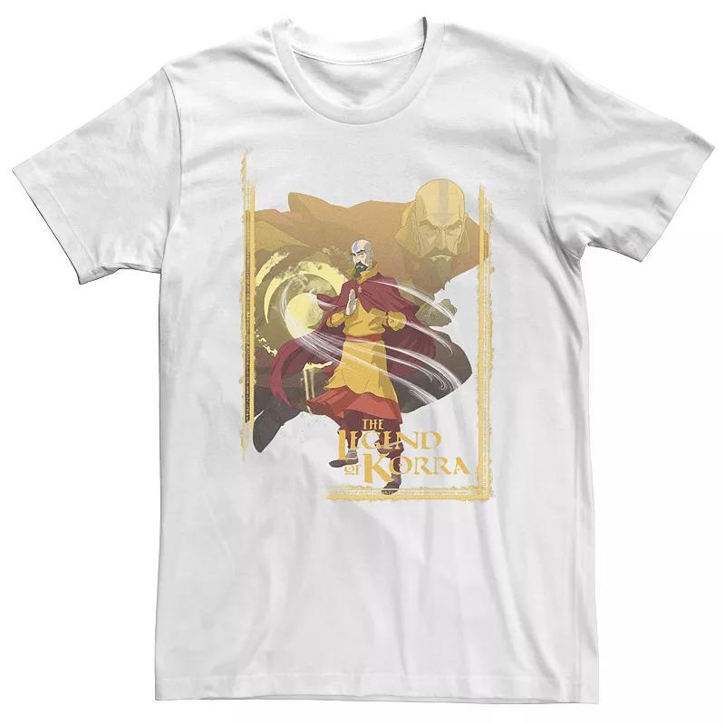 Big & Tall The Legend Of Korra Tenzin Collage Poster Tee, Mens Product Image