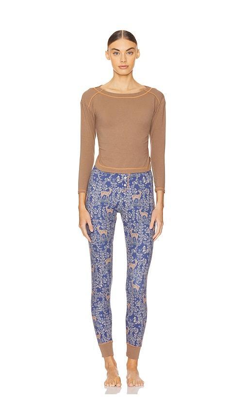 x Intimately FP Chill Evening Pj Set In Night Sky Combo Product Image