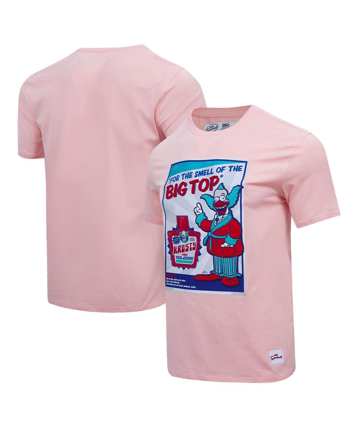 Mens Freeze Max Light Pink The Simpsons Krusty Kologne T-shirt Product Image