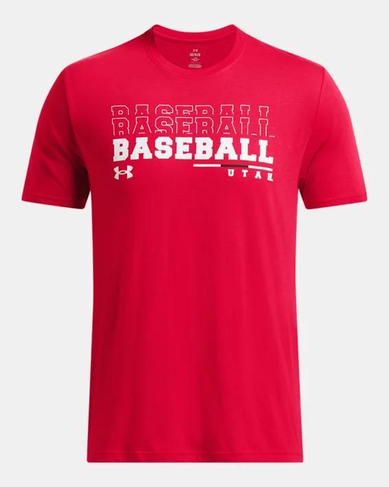 Men's UA Performance Cotton Collegiate T-Shirt Product Image