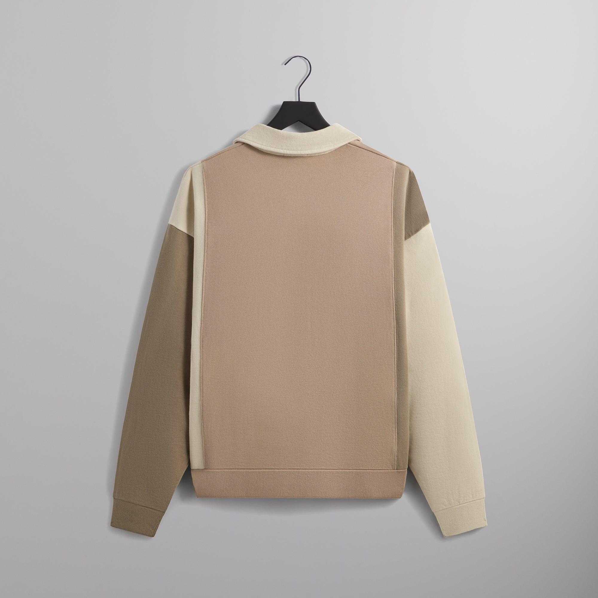 Kith Nelson Collared Pullover - Malt Male Product Image