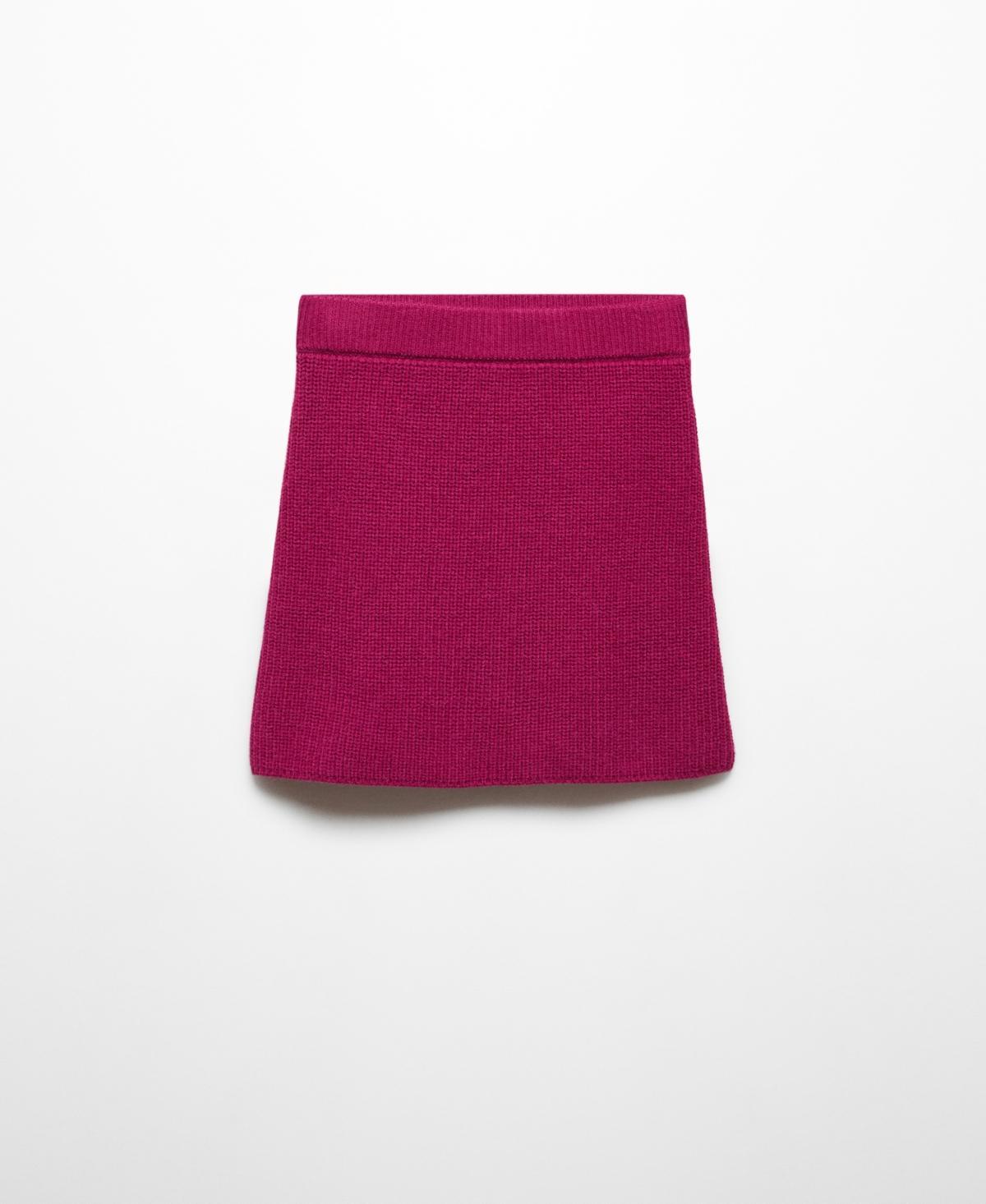 MANGO Knit Miniskirt Product Image