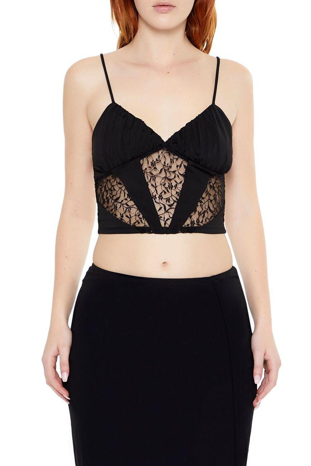 Lace Cropped Cami | Forever 21 product image