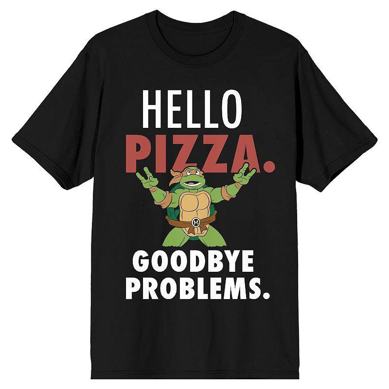 Mens Teenage Mutant Ninja Turtles Pizza Tee Product Image