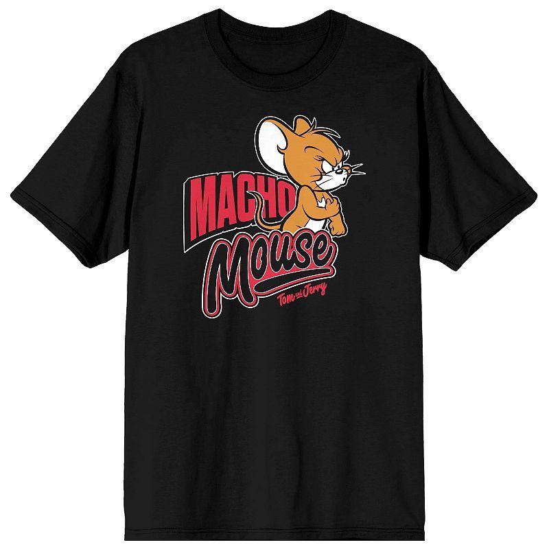 Mens Tom & Jerry Macho Mouse Tee Product Image