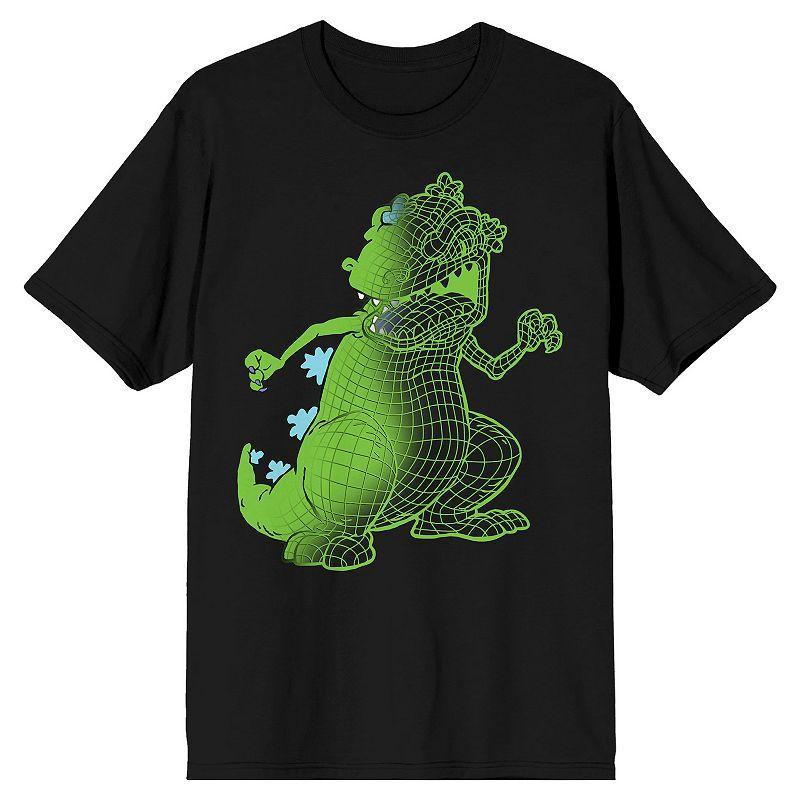 Mens Rugrats Wire Frame Reptar Graphic Tee Product Image