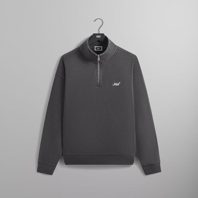 Kith Nelson Quarter Zip - Carbon Male Product Image