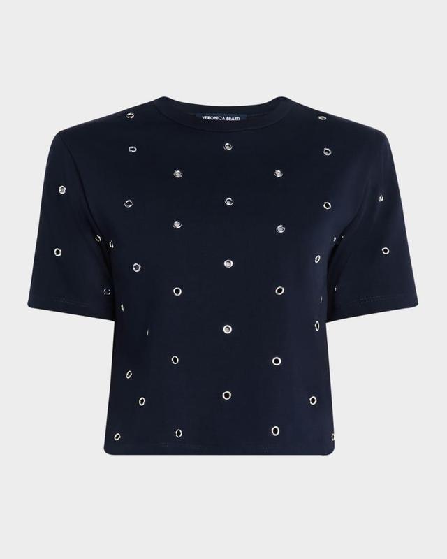 Sebastian Short-Sleeve Grommet Tee Product Image