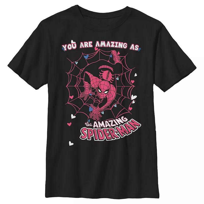 Boys 8-20 Spider-Man Youre As Amazing As The Amazing Spider-Man Graphic Tee, Boys Product Image