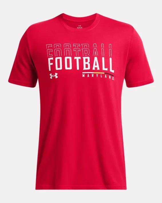 Men's UA Performance Cotton Collegiate T-Shirt Product Image