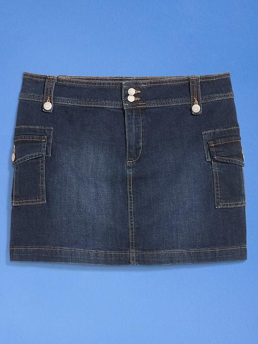 &apos;94 Jean Cargo Mini Skirt Product Image