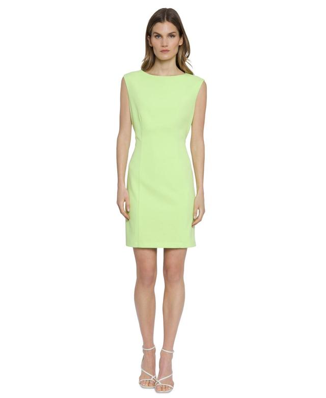 Donna Morgan Womens Cutout-Back Mini Dress Product Image