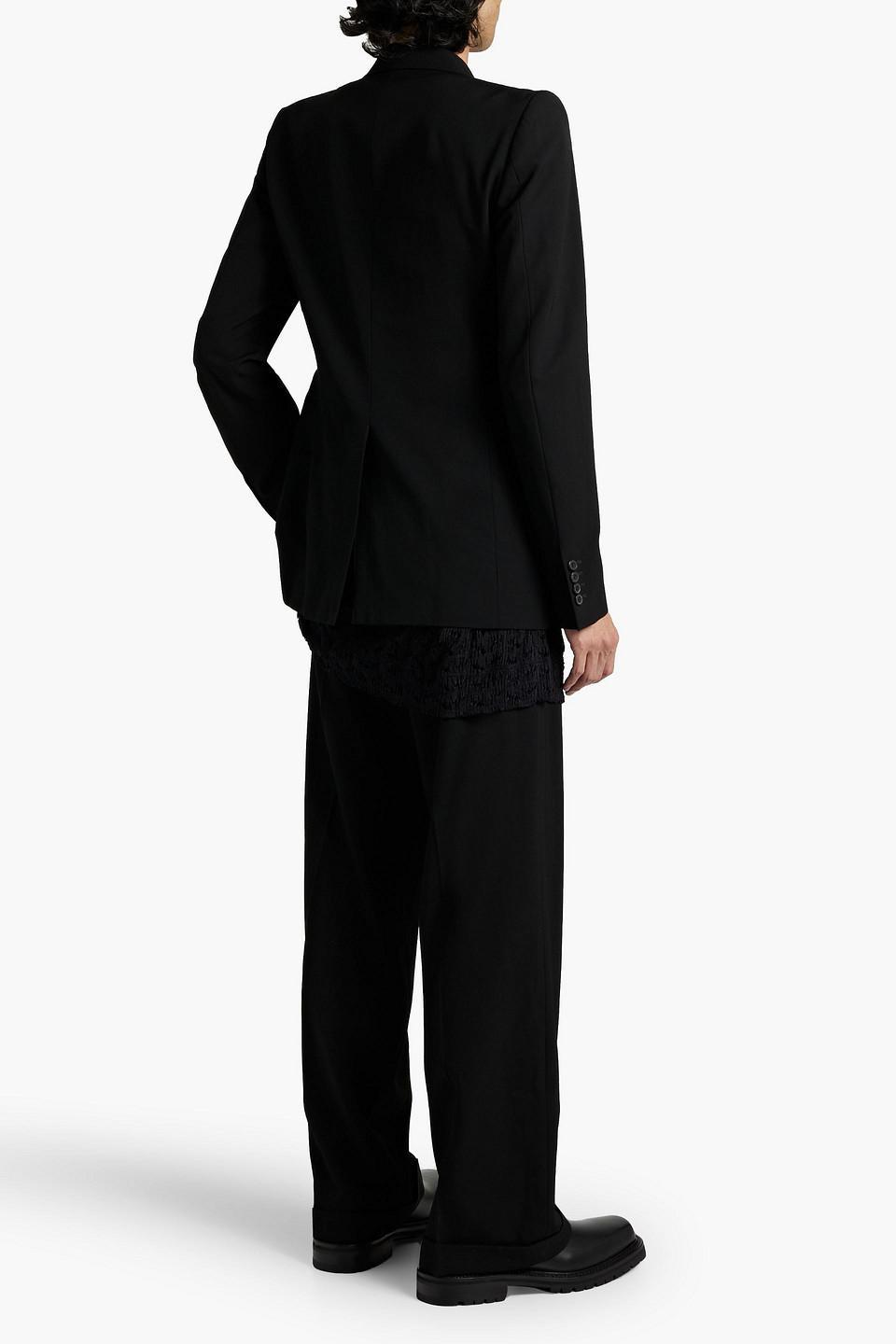 Wool-twill Blazer In Black Product Image