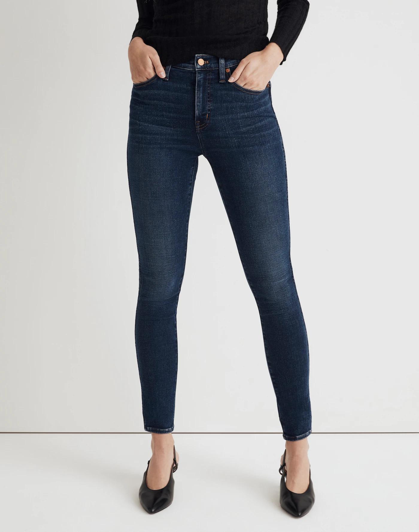 Tall 10" High-Rise Skinny Jeans Product Image