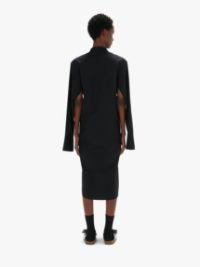 TUXEDO SHIRT DRESS in black | JW Anderson US  Product Image