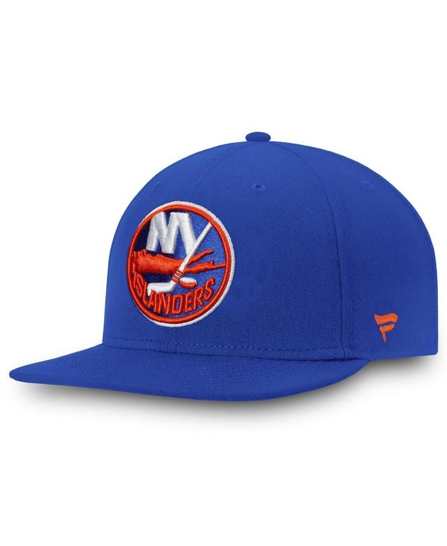 Mens Fanatics Branded Royal New York Islanders Core Primary Logo Fitted Hat Product Image