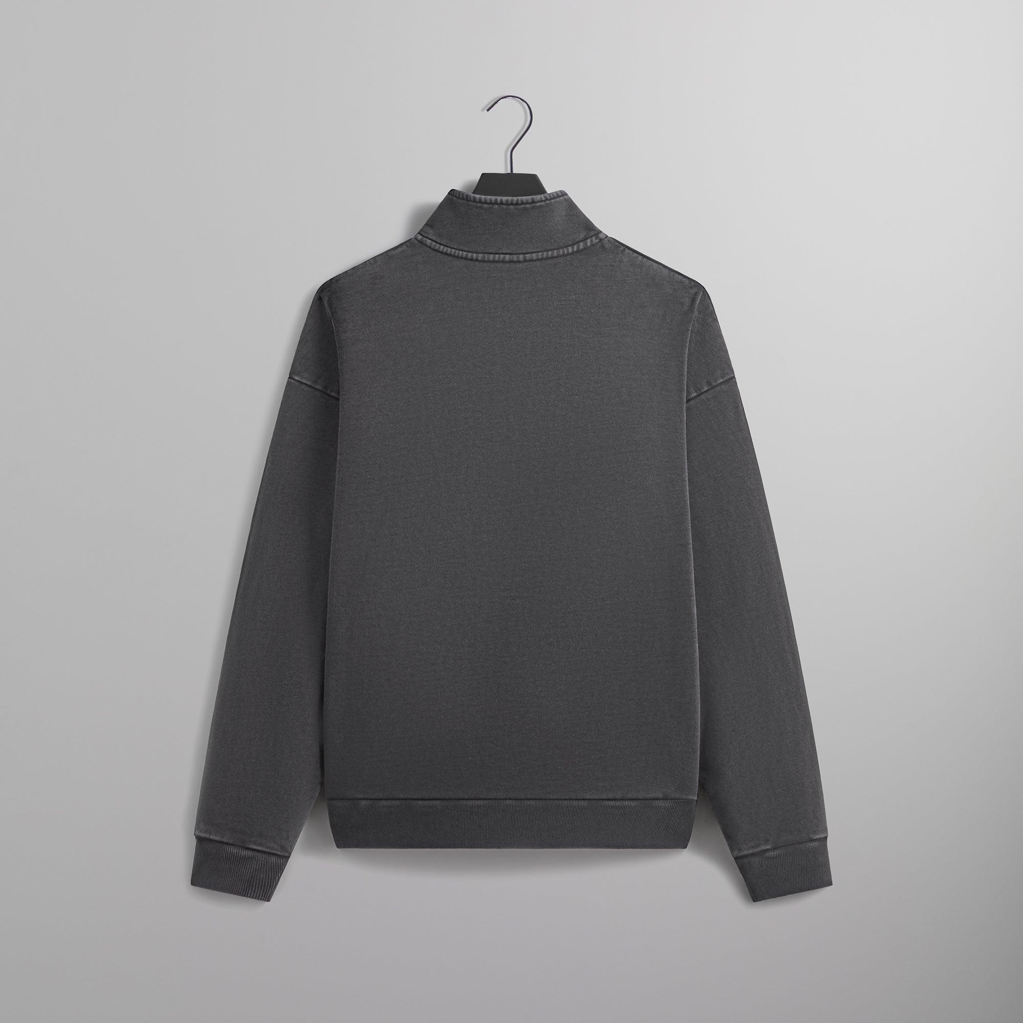 Kith Nelson Quarter Zip - Carbon Male Product Image