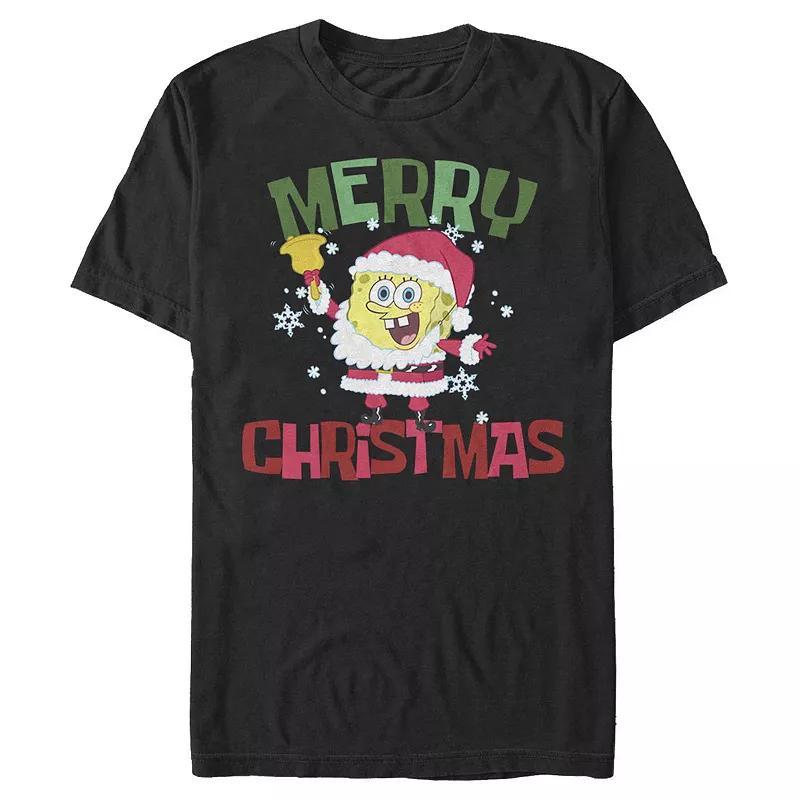 Mens Spongebob Squarepants Santa Tee Product Image