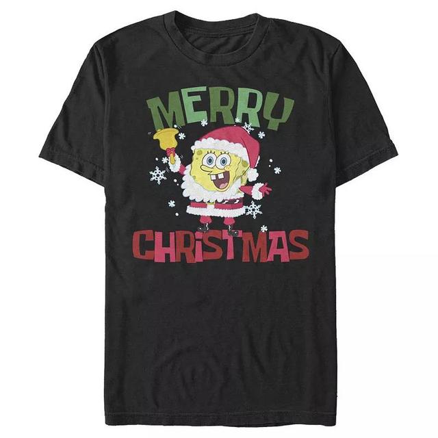 Mens Spongebob Squarepants Santa Tee Product Image