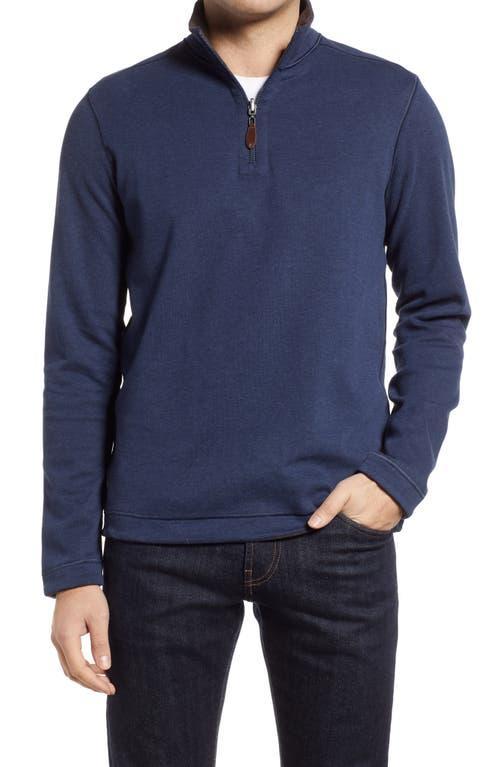 Johnston & Murphy Reversible Quarter Zip Pullover Product Image