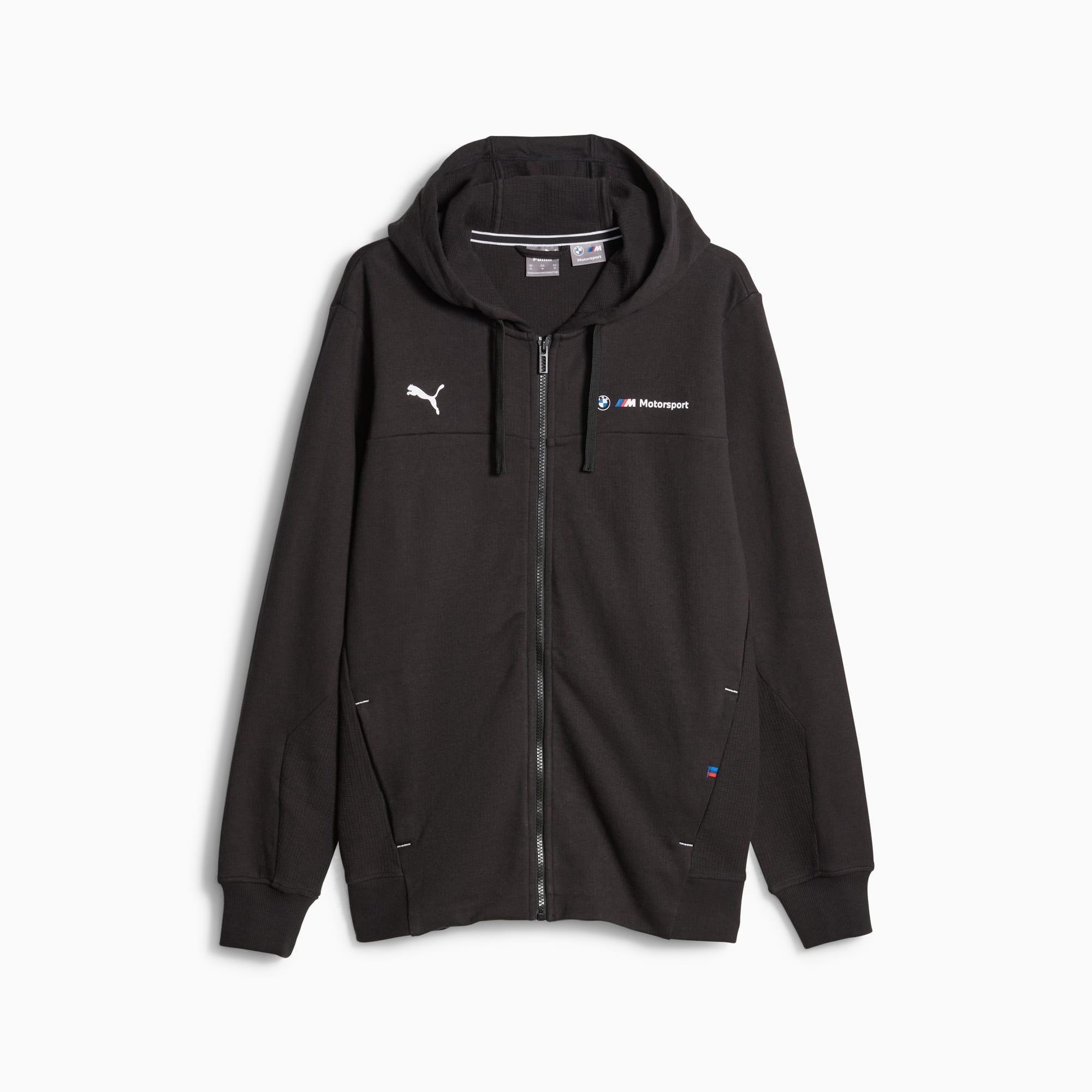 BMW M Motorsport Men's Hooded Sweat Jacket Product Image