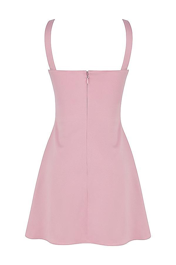 Kara Pink Quartz Mini Dress Product Image